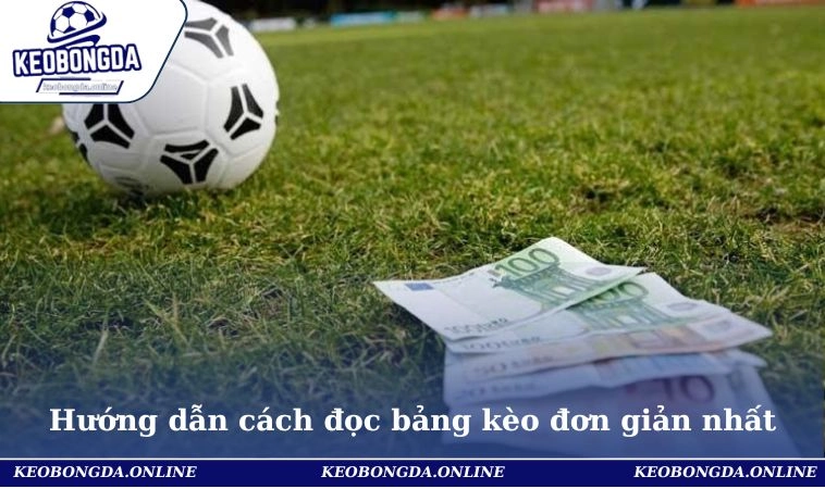 Tỷ Lệ Cá Cược Bóng Đá - Cách Đọc Chuẩn Cho Người Mới Bắt Đầu 2 Hướng dẫn cách đọc bảng kèo đơn giản nhất