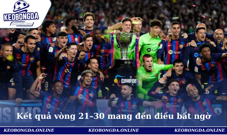 Kết Quả Bóng Đá Laliga Mới Nhất, Đầy Đủ Và Chính Xác 3 Kết quả trong bóng đá Laliga vòng 21–30 mang đến điều bất ngờ