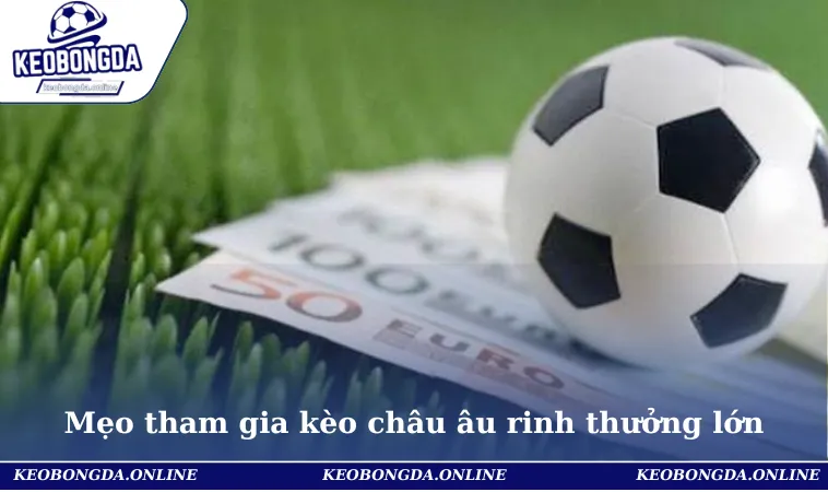 Cách Đánh Kèo Châu Âu Hiệu Quả Nhất Cho Người Mới Bắt Đầu 2 Mẹo tham gia kèo châu âu giúp bạn rinh thưởng lớn