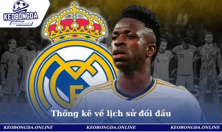Số liệu thống kê về Real Madrid gặp Man City lịch sử đối đầu