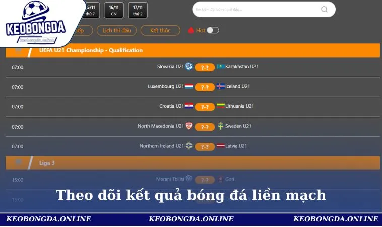 Kết Quả Bóng Đá 1 Theo dõi kết quả bóng đá liền mạch